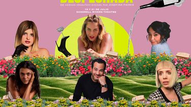 La obra de teatro Nunca te fíes de una mujer despechada, escrita por Hernán Krasutzky y dirigida por Josefina Pieres.