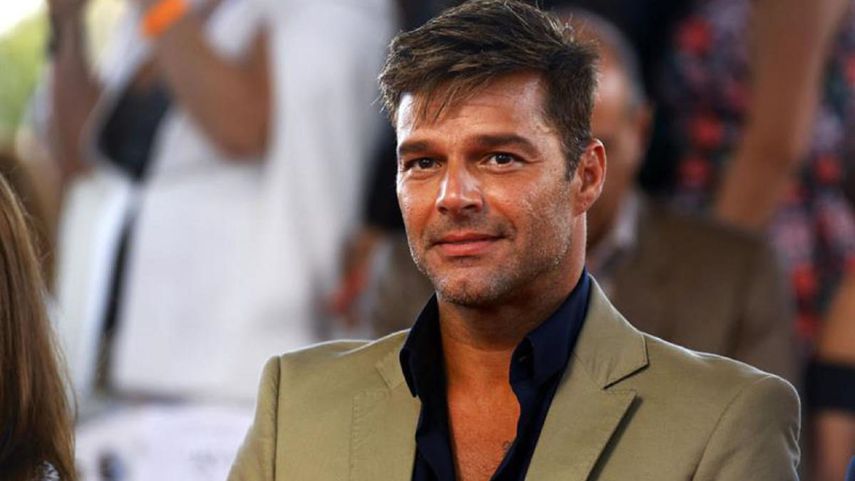 El cantante Ricky Martin.