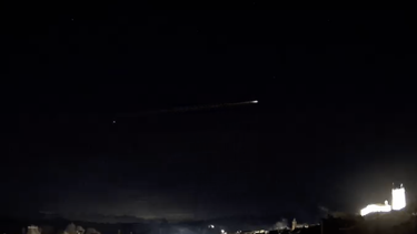Según la Red de Investigación Bólidos y Meteoritos (SPMN) del Consejo Superior de Investigaciones Científicas (CSIC), el bólido artificial que se vio sobre Cataluña y la Comunidad Valenciana el viernes 29 de marzo sería un misil balístico.
