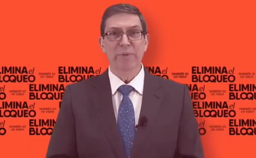 El canciller cubano Bruno Rodríguez.&nbsp;