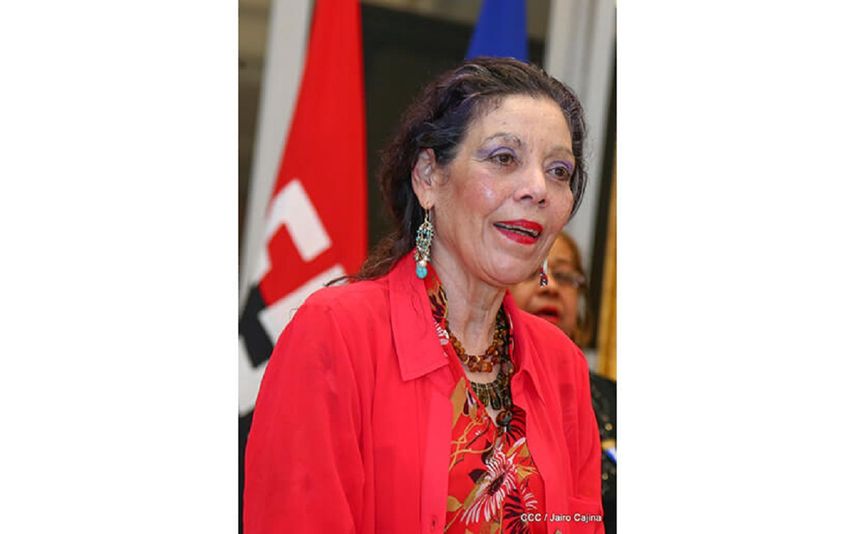 Rosario Murillo, vicepresidenta de Nicaragua y esposa del dictador Daniel Ortega.&nbsp;