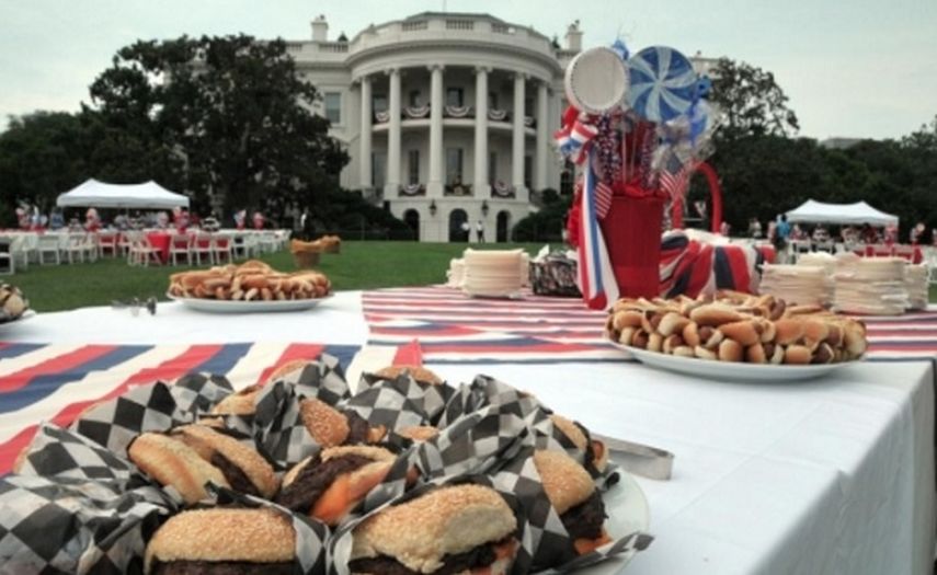Imagen de una barbacoa en los jardines de la Casa Blanca pubicada por el presidente Barack Obama en julio de 2013. (ARCHIVO)