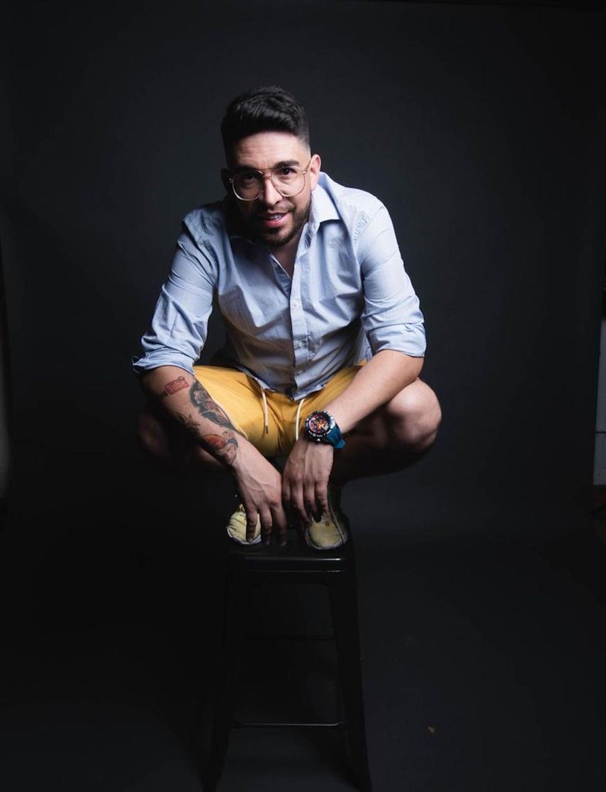 El youtuber y estratega de medios Andrés Rojas, Tracterofi.