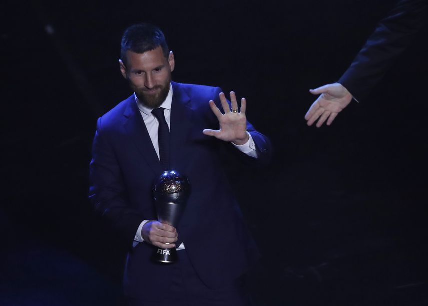 Desde 2008, excepto el año pasado, el premio se lo han compartido Messi y Cristiano