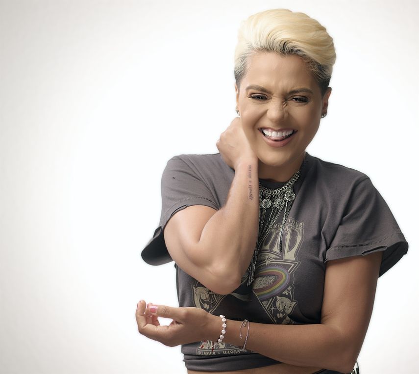 La cantautora venezolana Ina Peralta.