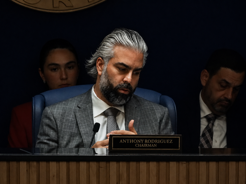 Anthony Rodríguez, presidente de la Comisión. 