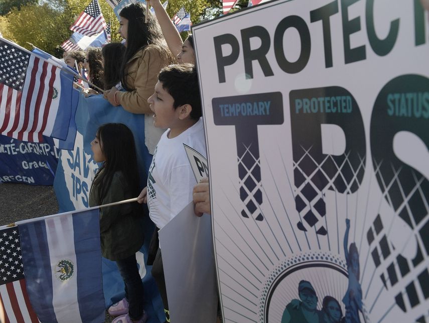 Activistas e inmigrantes amparados por el Estatus de Protección Temporal (TPS) han manifestado su deseo de que no se anule el beneficio. 