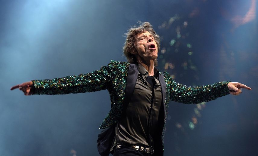 El líder de los Rolling Stones, Mick Jagger.