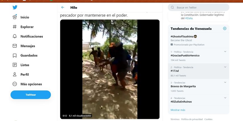 Testigos responsabilizan a funcionarios de la (militar) Guardia Costera