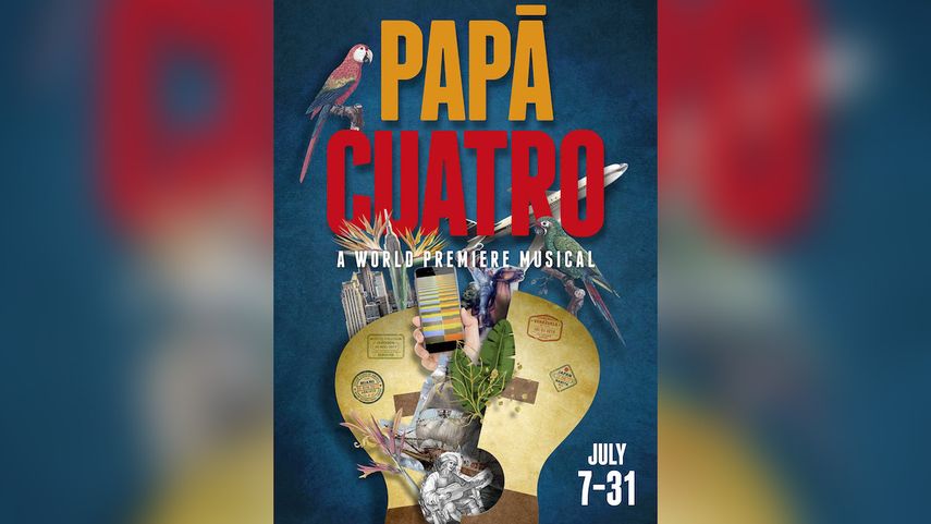 A cargo de artistas venezolanos, el musical Papá cuatro se presenta del 7 al 31 de julio en el Colony Theatre, en Miami Beach.