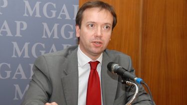 Gonzalo Koncke, actual jefe de gabinete de Almagro.