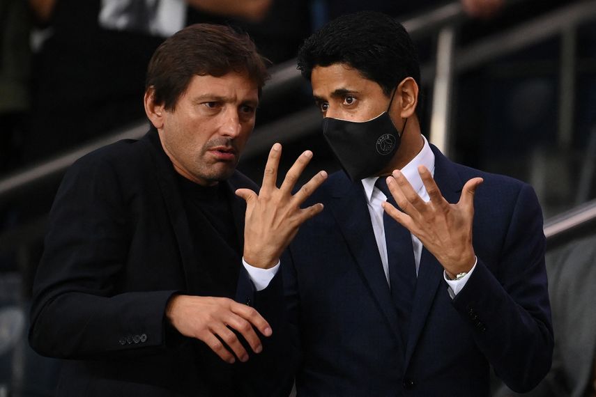 El presidente del PSG Nasser Al-Khelaifi y su director deportivo Leonardo pidieron que el error de Gianluigi Donnarumma realmente fue falta del francés Karim Benzema