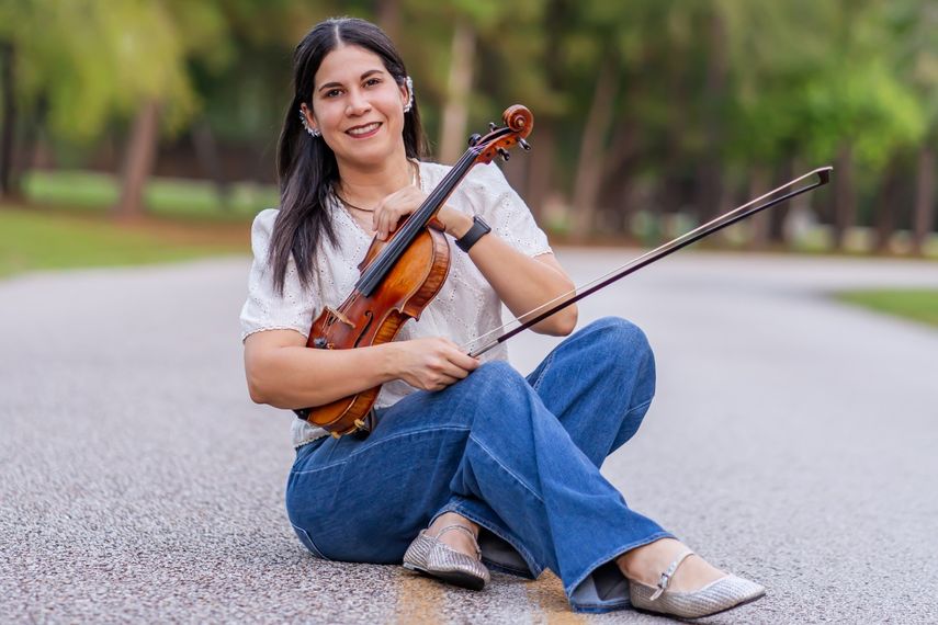 La directora orquestal Claudia Font.