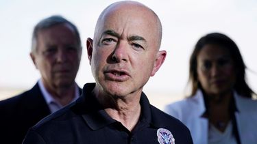 El secretario de Seguridad Nacional Alejandro Mayorkas.