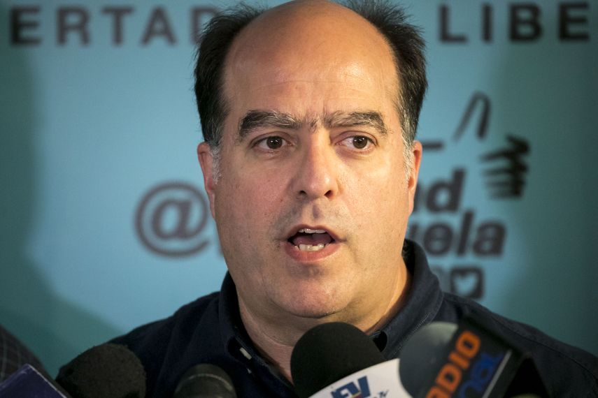 Julio Borges, jefe del parlamento venezolano&nbsp;