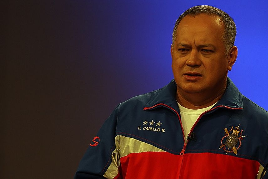 El presidente de la Asamblea Nacional, Diosdado Cabello. (CORTESÍA)