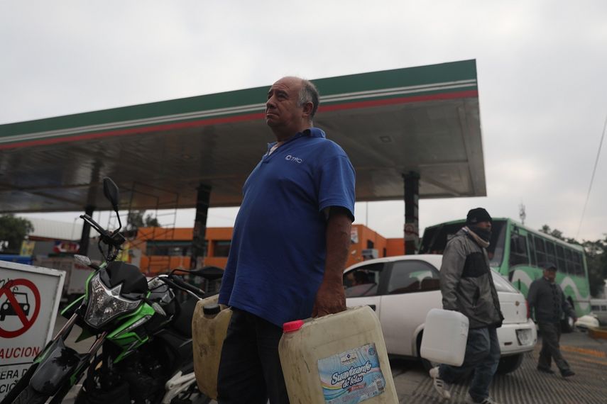 El problema de desabastecimiento de gasolina afecta a unos diez estados y a la Ciudad de&nbsp;México.