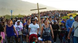 Migrantes en camino a Estados Unidos.&nbsp;