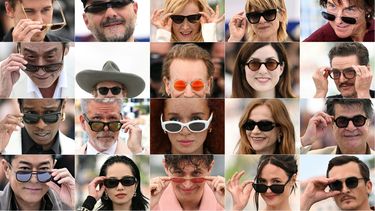Combinación de imágenes de las películas que compiten en la edición 2025 del Festival de Cine de Cannes.
