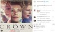 La serie de Netflix, The Crown.