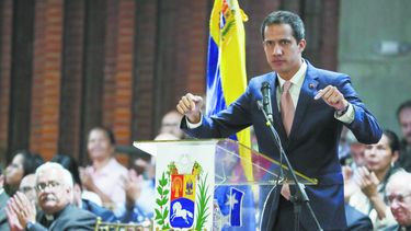 El presidente encargado de Venezuela, Juan Guaidó, ha insistido en que las amenazas no lo harán cambiar los objetivos que se han trazado.