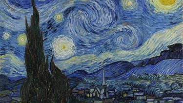 Obra La Noche Estrellada, de Van Gogh.