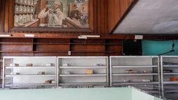 Farmacia vacía. Sin insumos ni medicinas en Cuba.