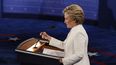 La candidata demócrata Hillary Clinton durante el tercer debate presidencial en Las Vegas.