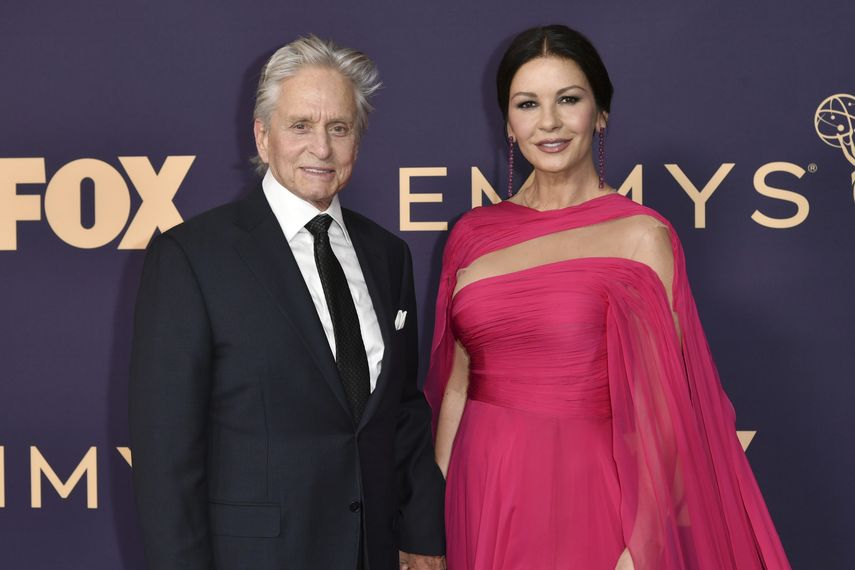 Michael Douglas y&nbsp;Catherine Zeta-Jones.
