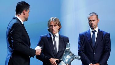 Modric acabó con el dominio que tenía Cristiano Ronaldo en este galardón.