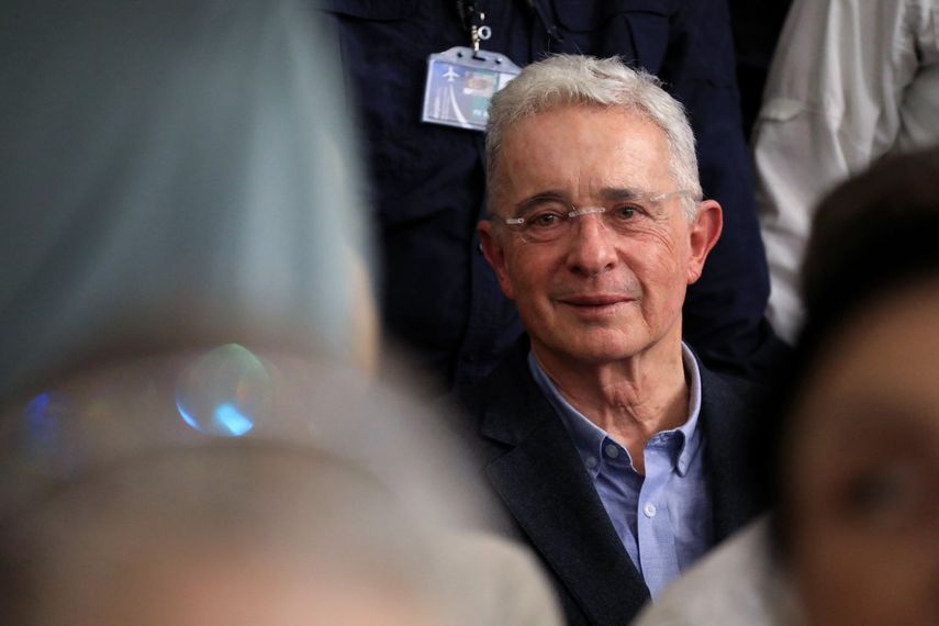 El expresidente de Colombia, Álvaro Uribe Vélez.