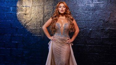 La cantante Génesis Díaz.