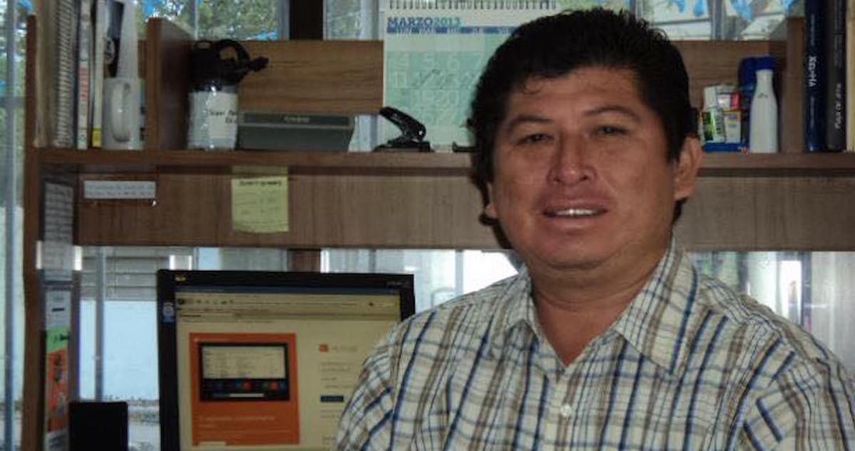 El reportero mexicano&nbsp;José Guadalupe Chan Dzib.&nbsp;