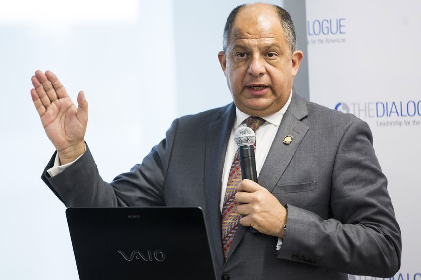 Luis Guillermo Solís, presidente de Costa Rica.