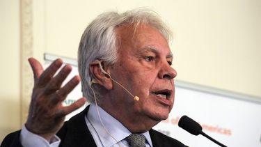 Felipe González, expresidente del Gobierno español.