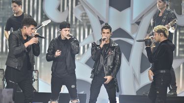 El grupo CNCO.