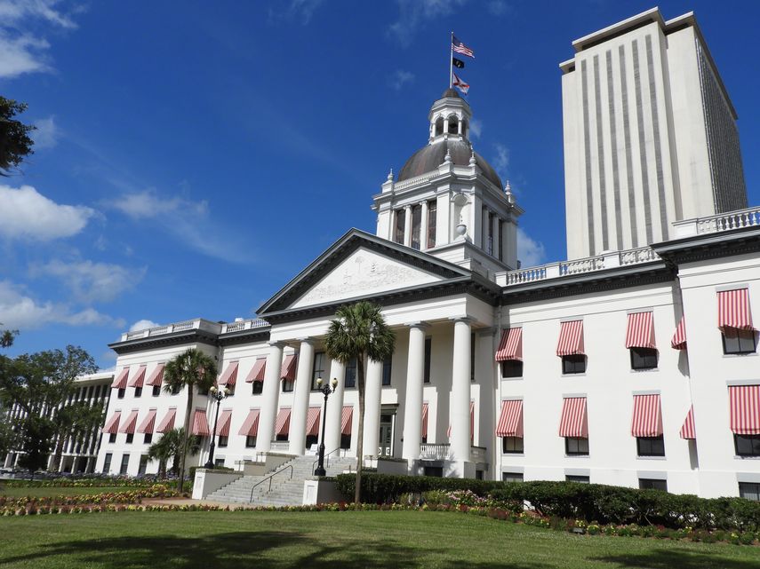 Capitolio estatal de Florida.&nbsp;