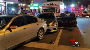 Los lesionados fueron trasladados por el Miami Fire Rescue hasta el hospital.&nbsp;