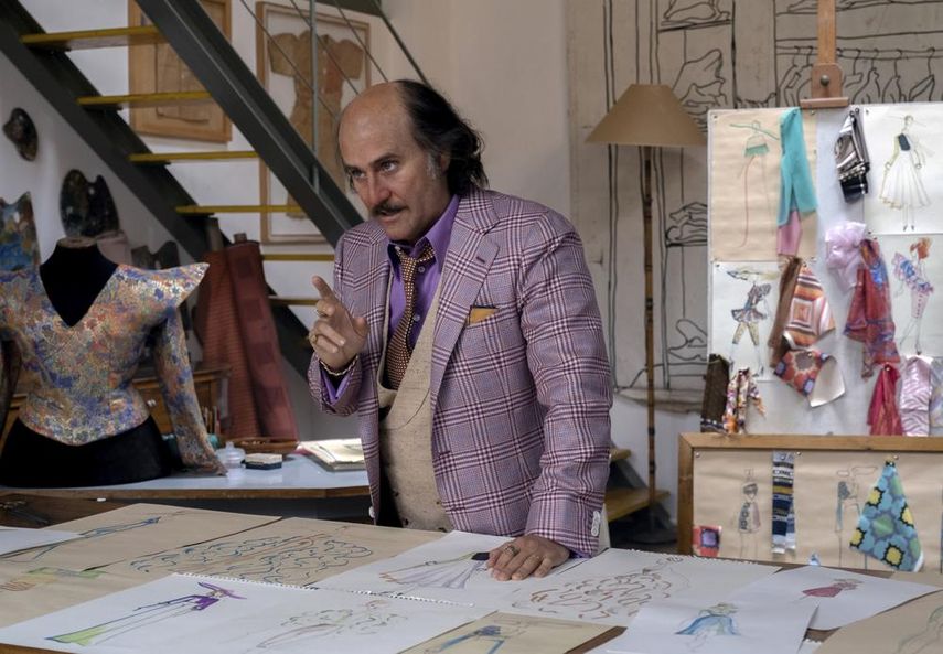 En esta imagen difundida por MGM, Jared Leto como Paolo Gucci en una escena de House of Gucci.&nbsp;