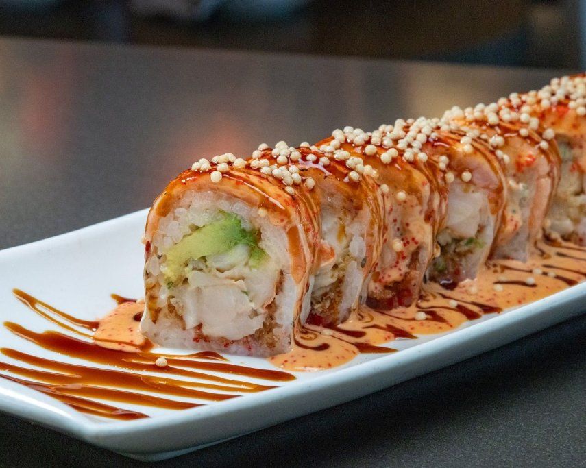 Un rol de langosta, propuesta del menú de Sokai Sushi Bar.&nbsp;
