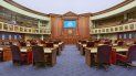 Vista parcial del salón del pleno, Senado estatal de Florida. Vista parcial del salón del pleno, Senado estatal de Florida.