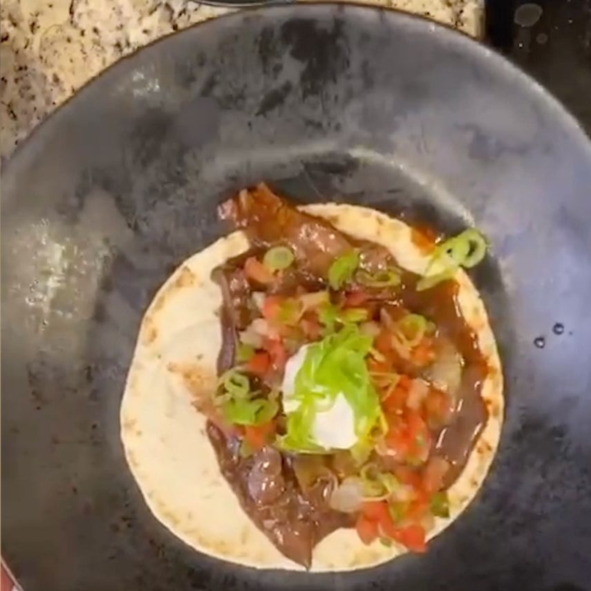 Carne guisada al estilo sur de Texas del chef James.&nbsp;