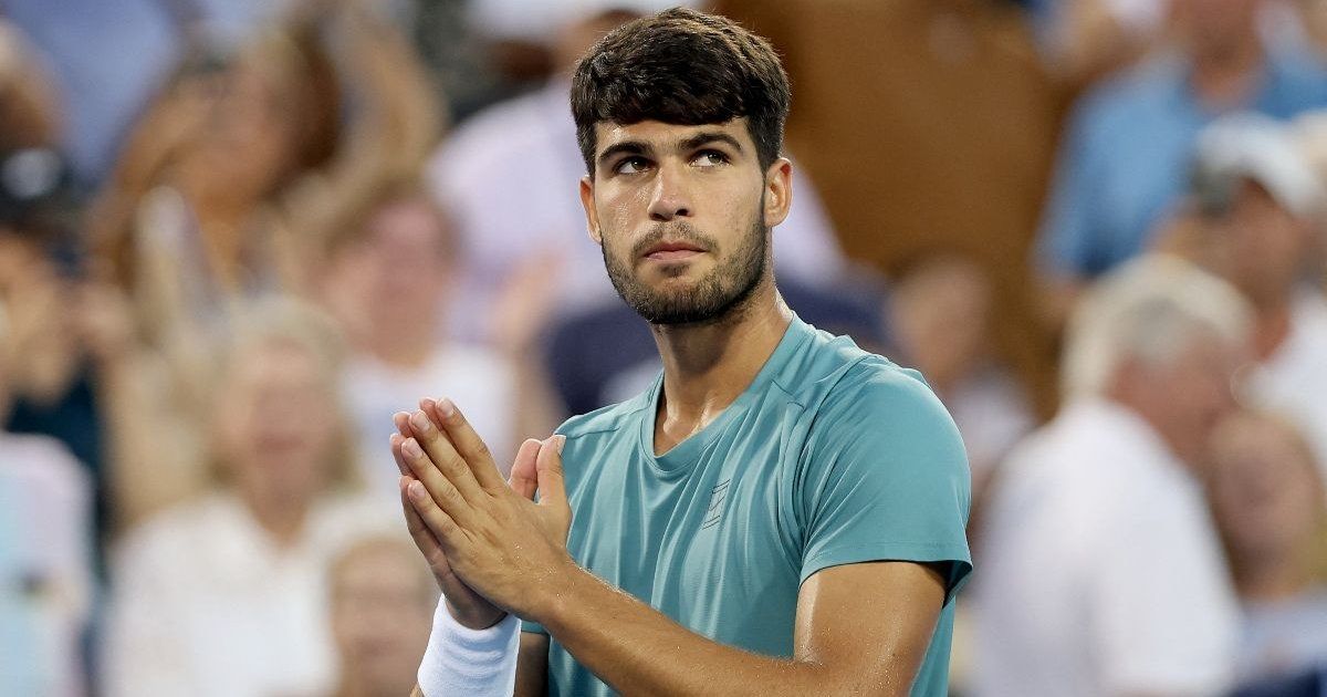 Alcaraz gana su primer Masters 1000 de Cincinnati por abandono de Sinner
