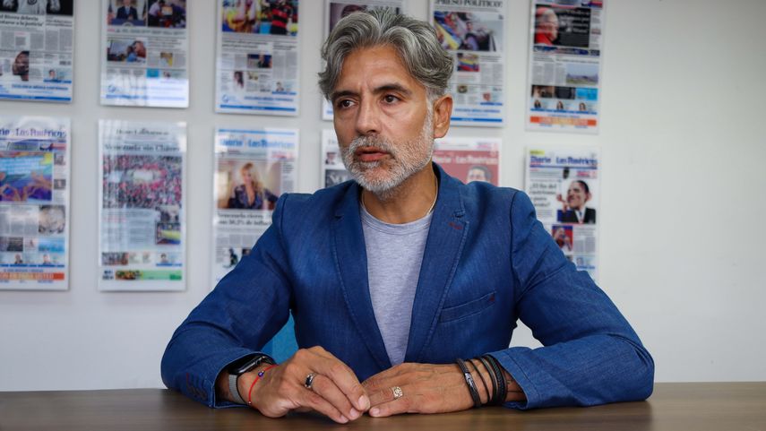 El periodista argentino Hugo Macchiavelli.