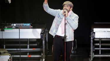 Juan Luis Guerra durante su actuación en el Carnaval de Santa Cruz de Tenerife el pasado marzo.&nbsp;