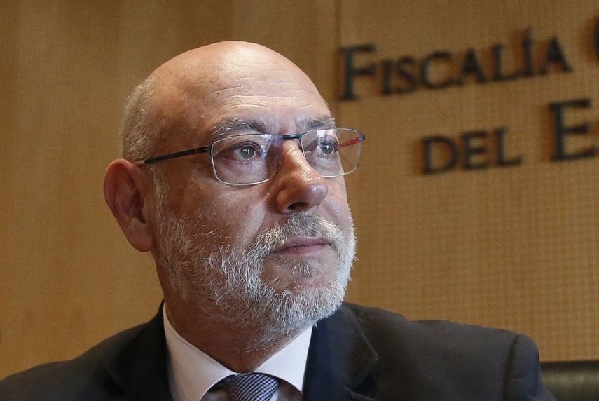 Imagen de archivo del fiscal general de España,&nbsp;José&nbsp;Manuel&nbsp;Maza, quien falleció en una clínica de Buenos Aires víctima de un proceso de infección renal.&nbsp;