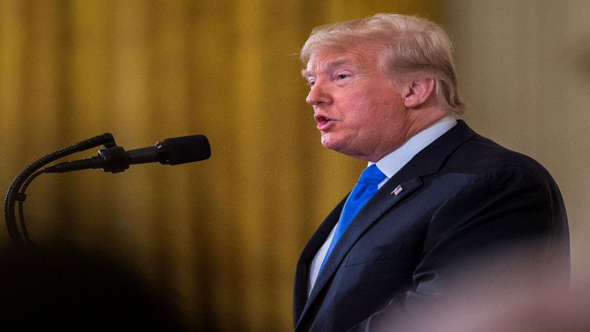 El presidente de EEUU, Donald Trump.