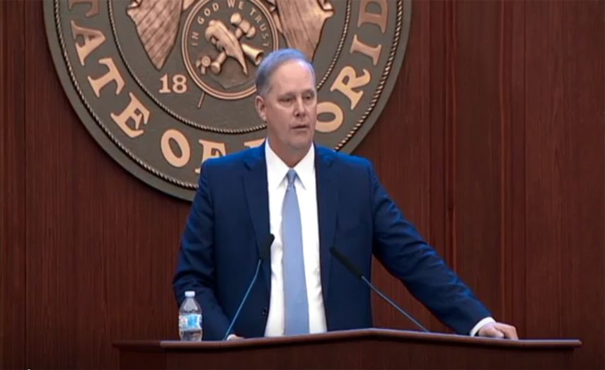 Wilton Simpson, presidente del Senado de Florida.