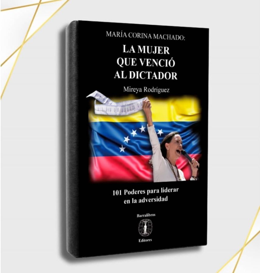 El libro sobre María Corina Machado también es presentado como una guía para cualquier líder que enfrente desafíos extremos