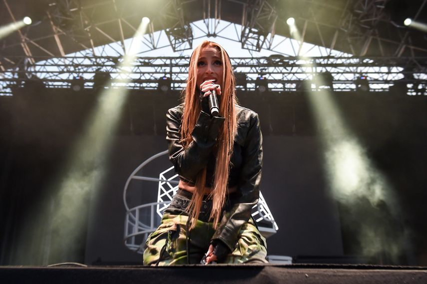 La cantante Belén Aguilera.